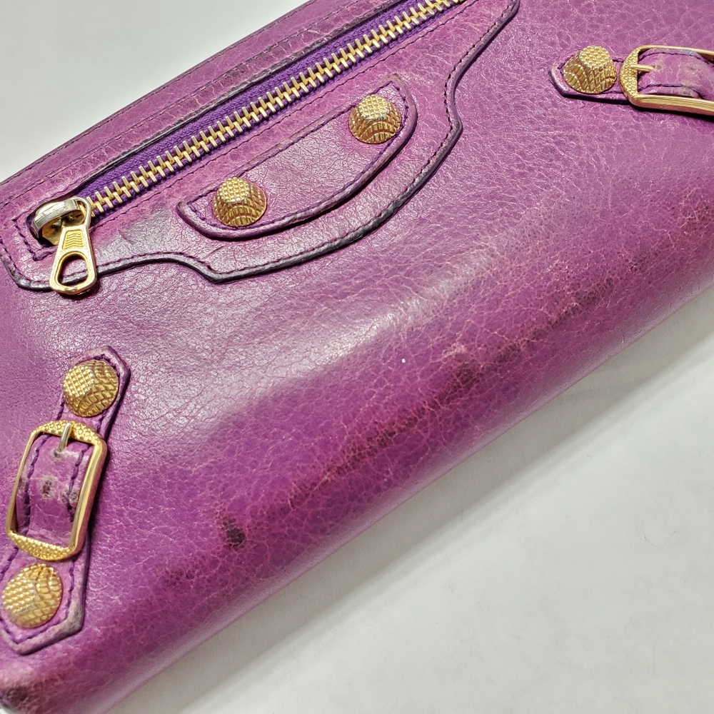 BALENCIAGA Motocross Giant 12 Continental Wallet - Picture 2 of 10
